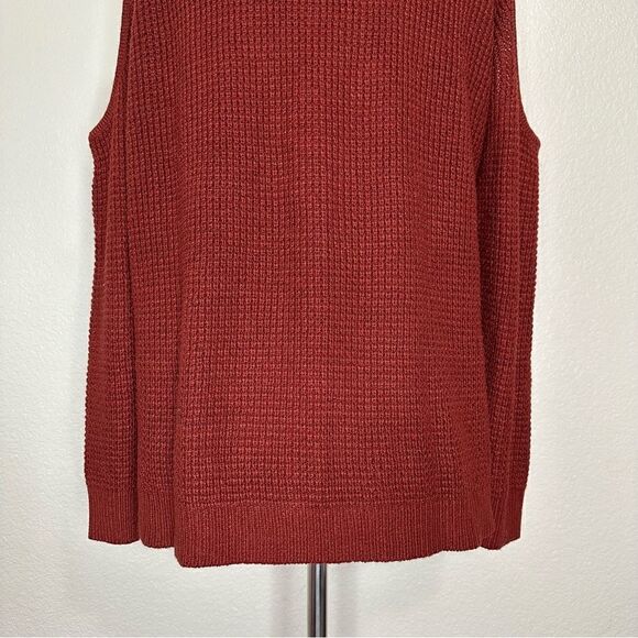 Wet Seal Cold Shoulder Button Down Cardigan, Sz Medium - Picture 9 of 12